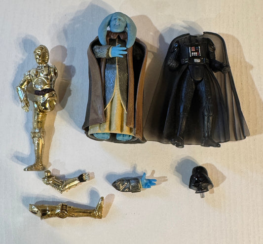 Star Wars Accessories Broken Figures